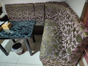 노래장쇼파천갈이작업