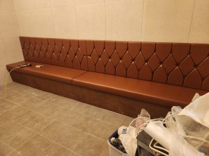 식당쇼파,식당붙박이쇼파,식당쇼파천갈이,