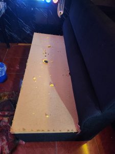 쇼파꺼진방석수리